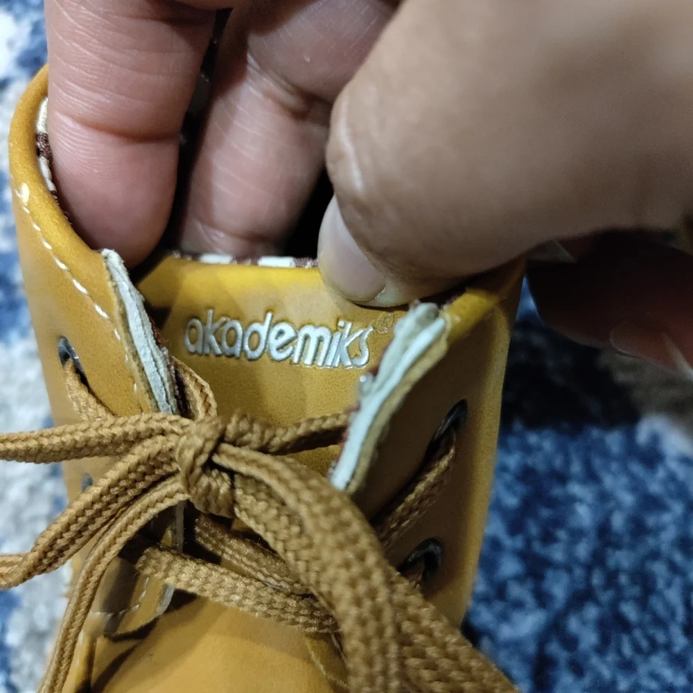 Akademiks toddler boy work hiking boots size 8